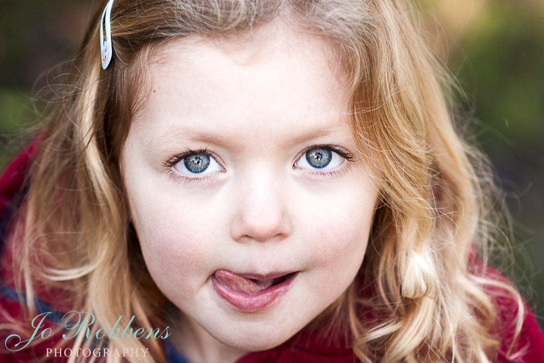 Portrait of a child in Bushy Park - Family Photography 