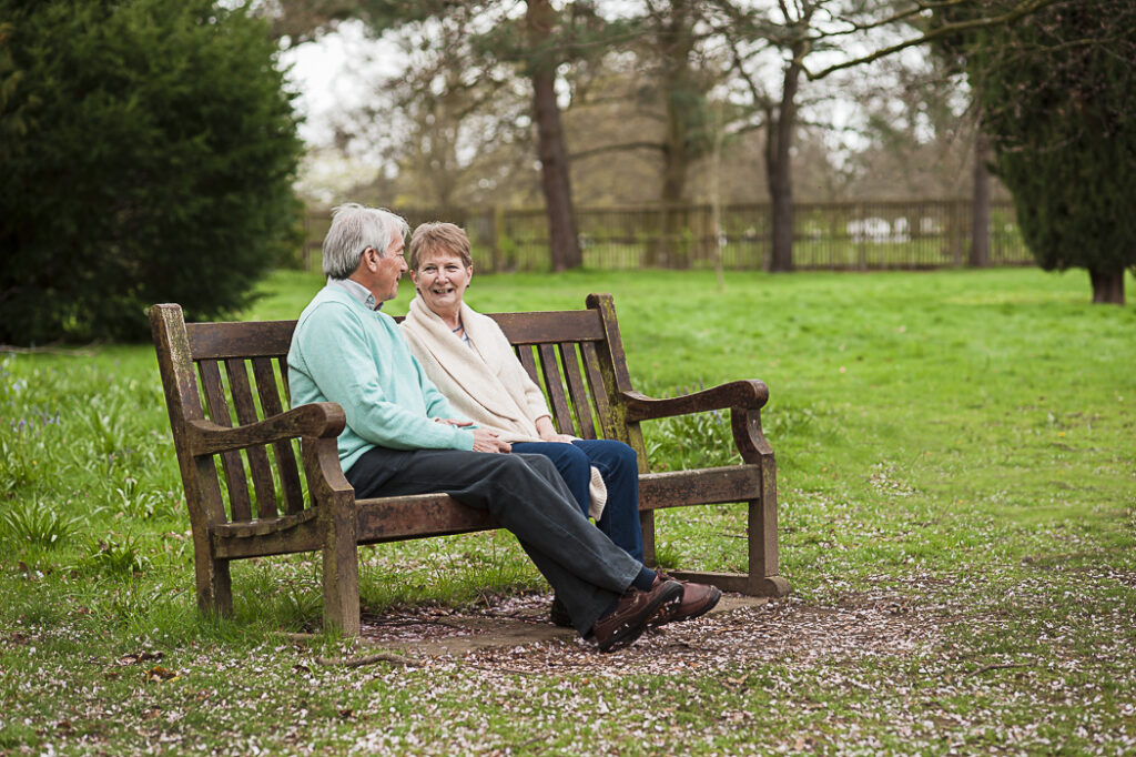 Wonderful couple on an anniversary photography shoot