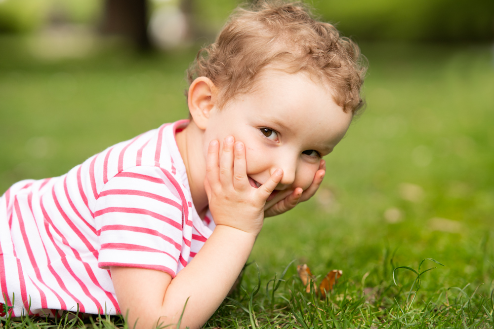 Little girl on Surrey Family Photoshoot