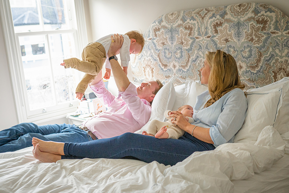 Newborn Photoshoot in Chelsea Mum and baby