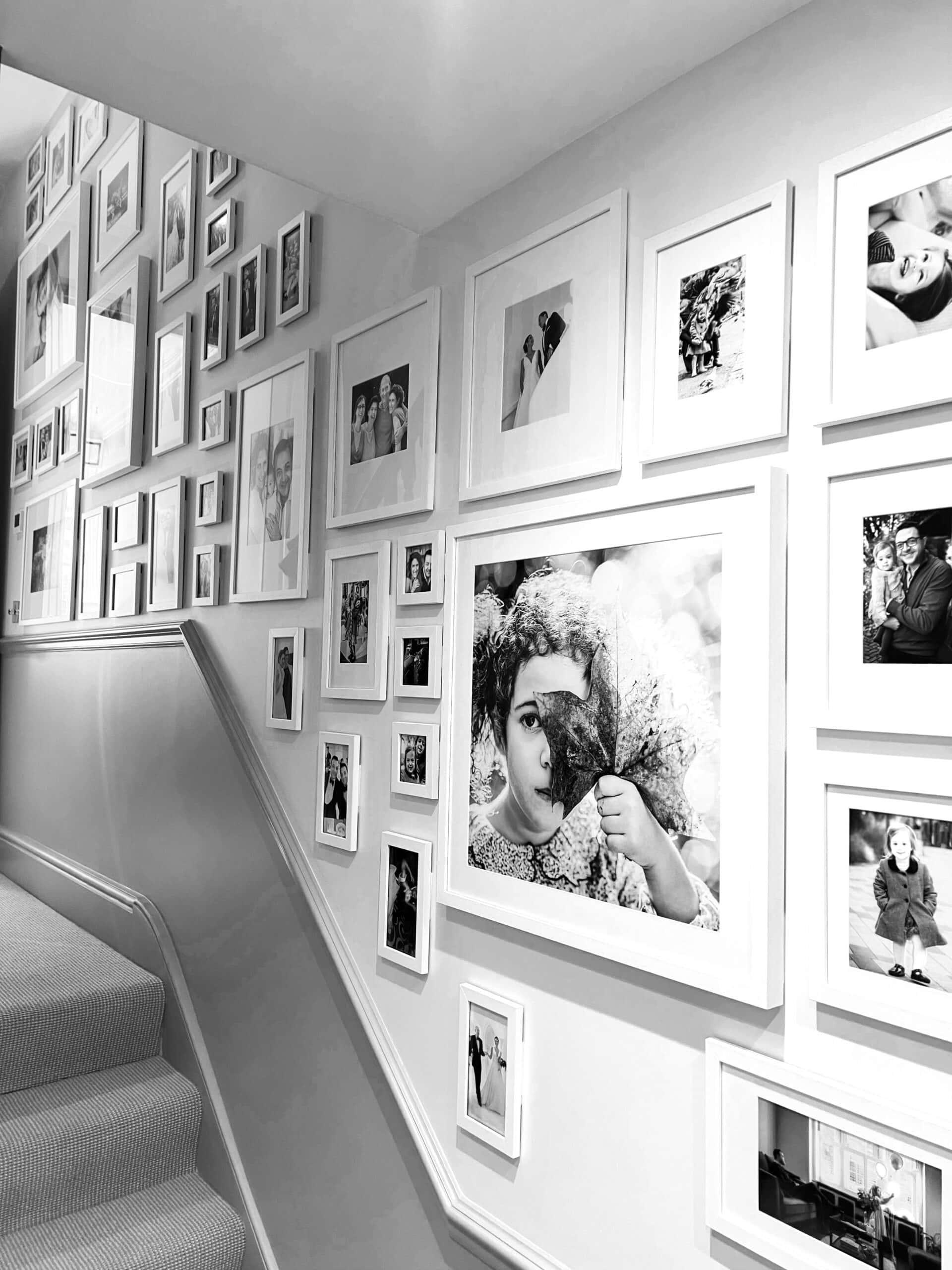 Bespoke Wall gallery of family memories