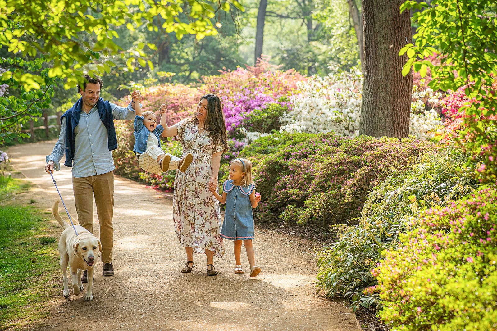 image of a family enjoying family time together
